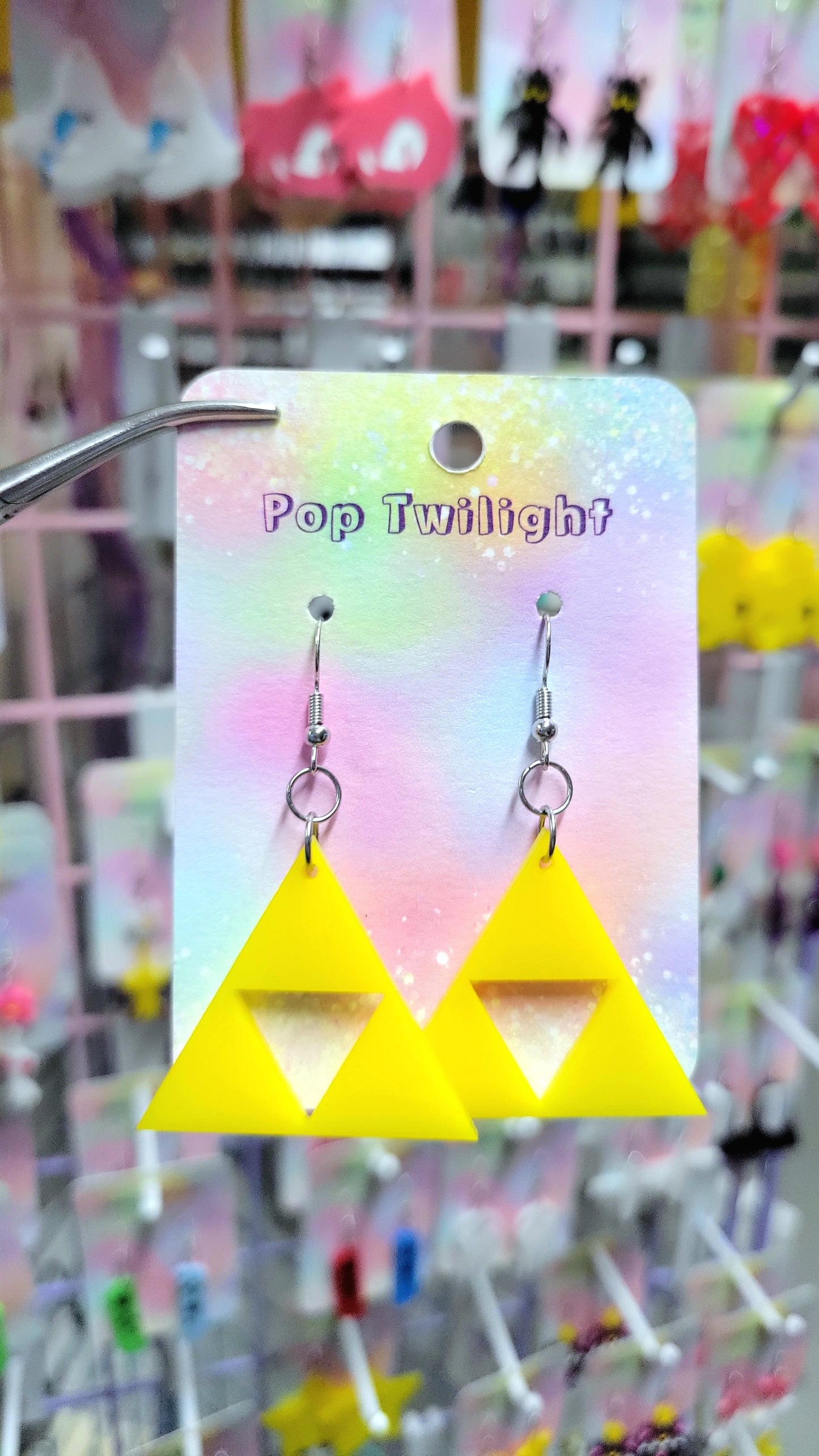 LoZ Triforce Earrings
