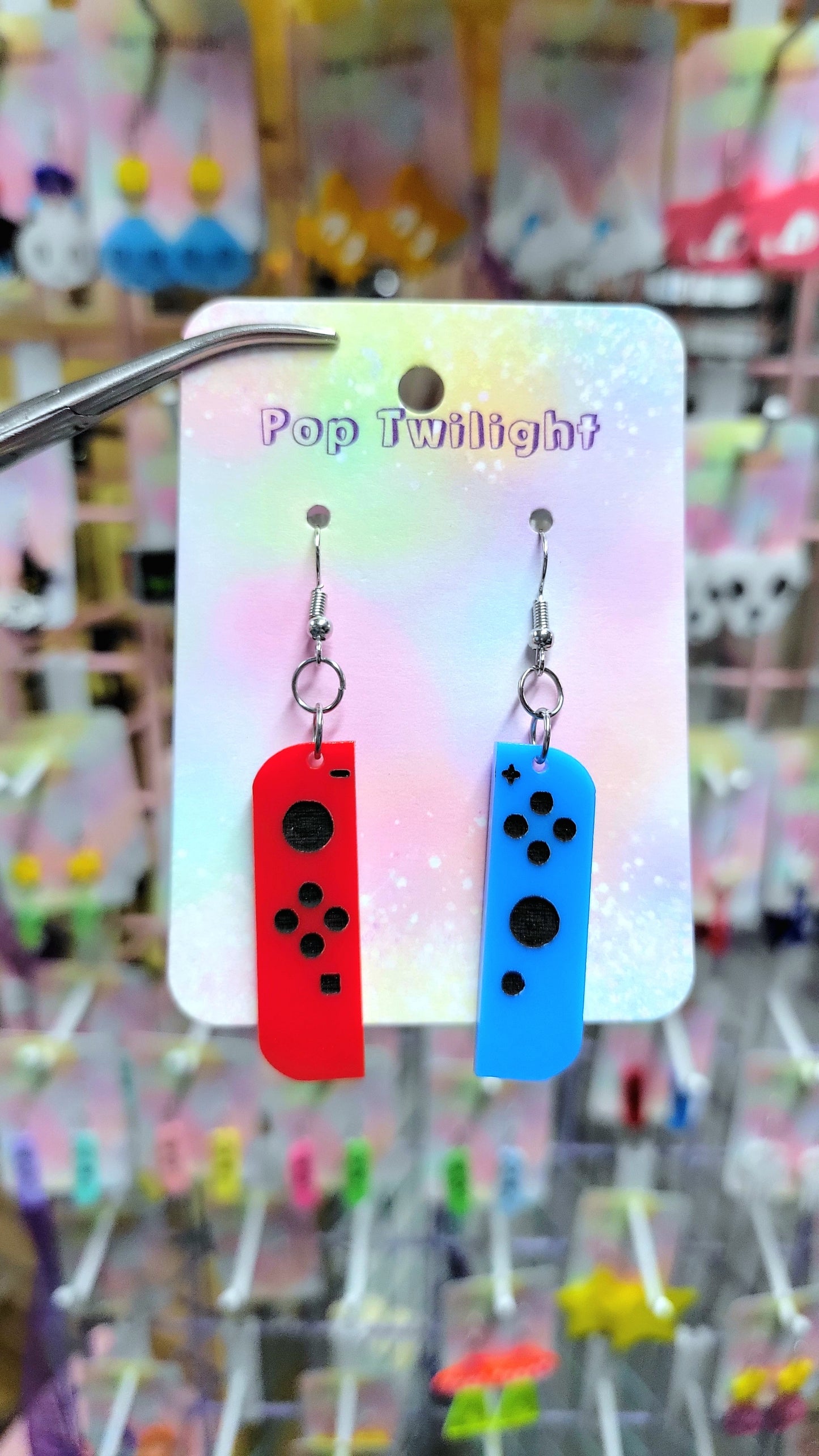 Switch Joycon Controllers - Red and Blue