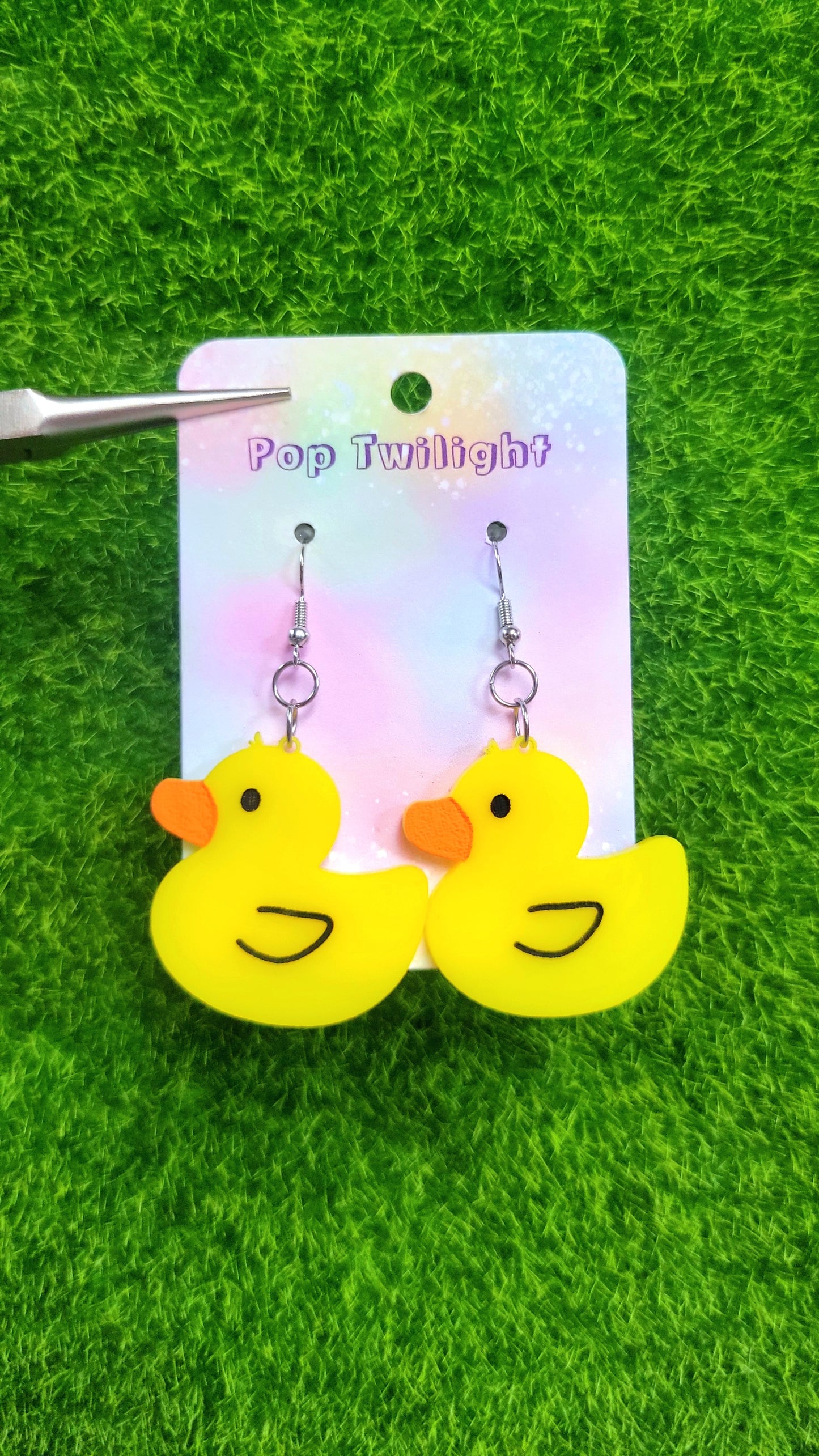 Rubber Duck Earrings