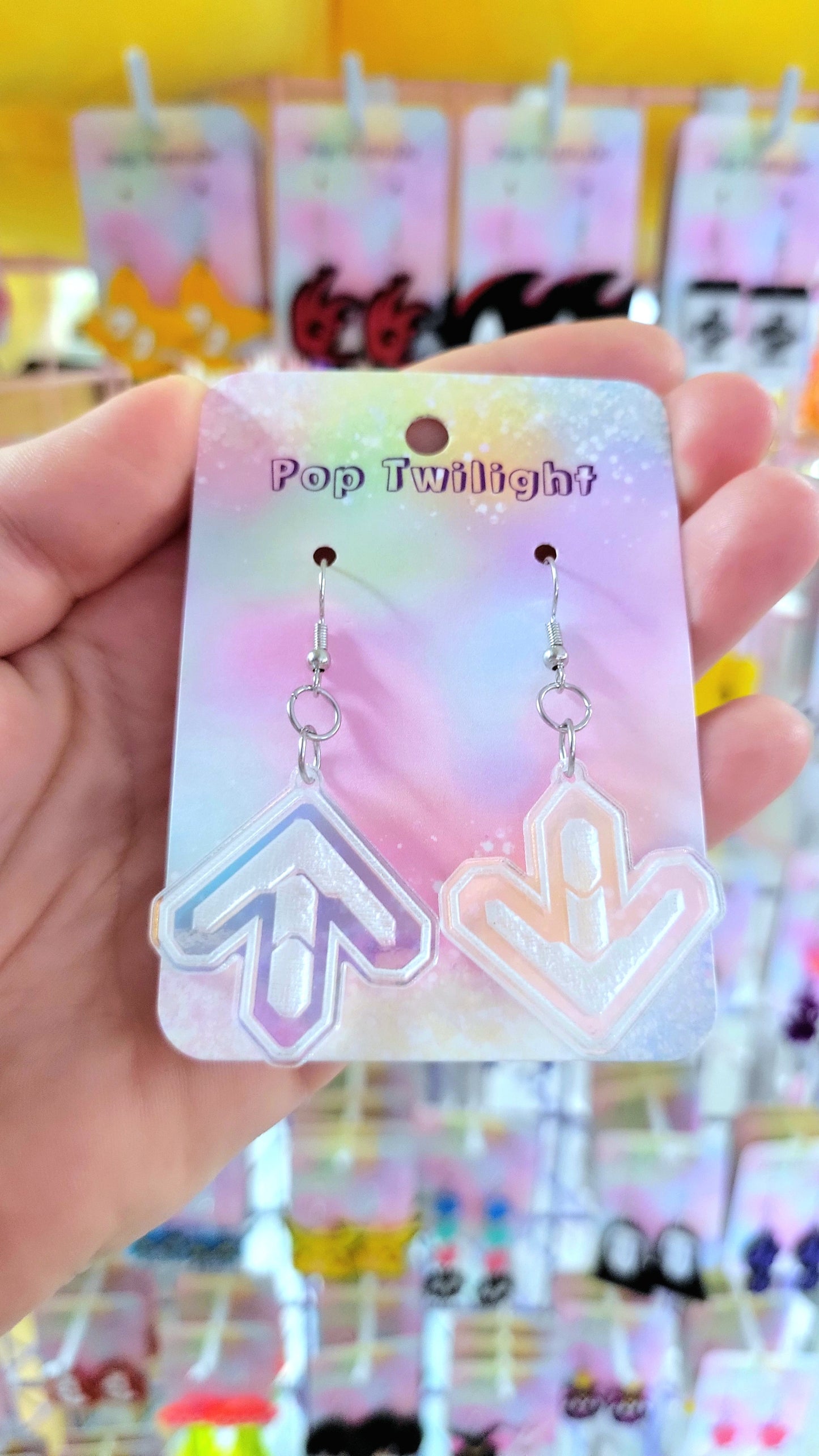DDR Dance Dance Revolution Arrow Earrings