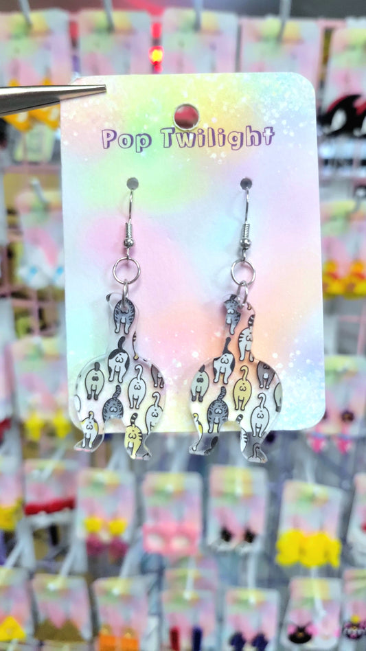 Cat Butt Earrings