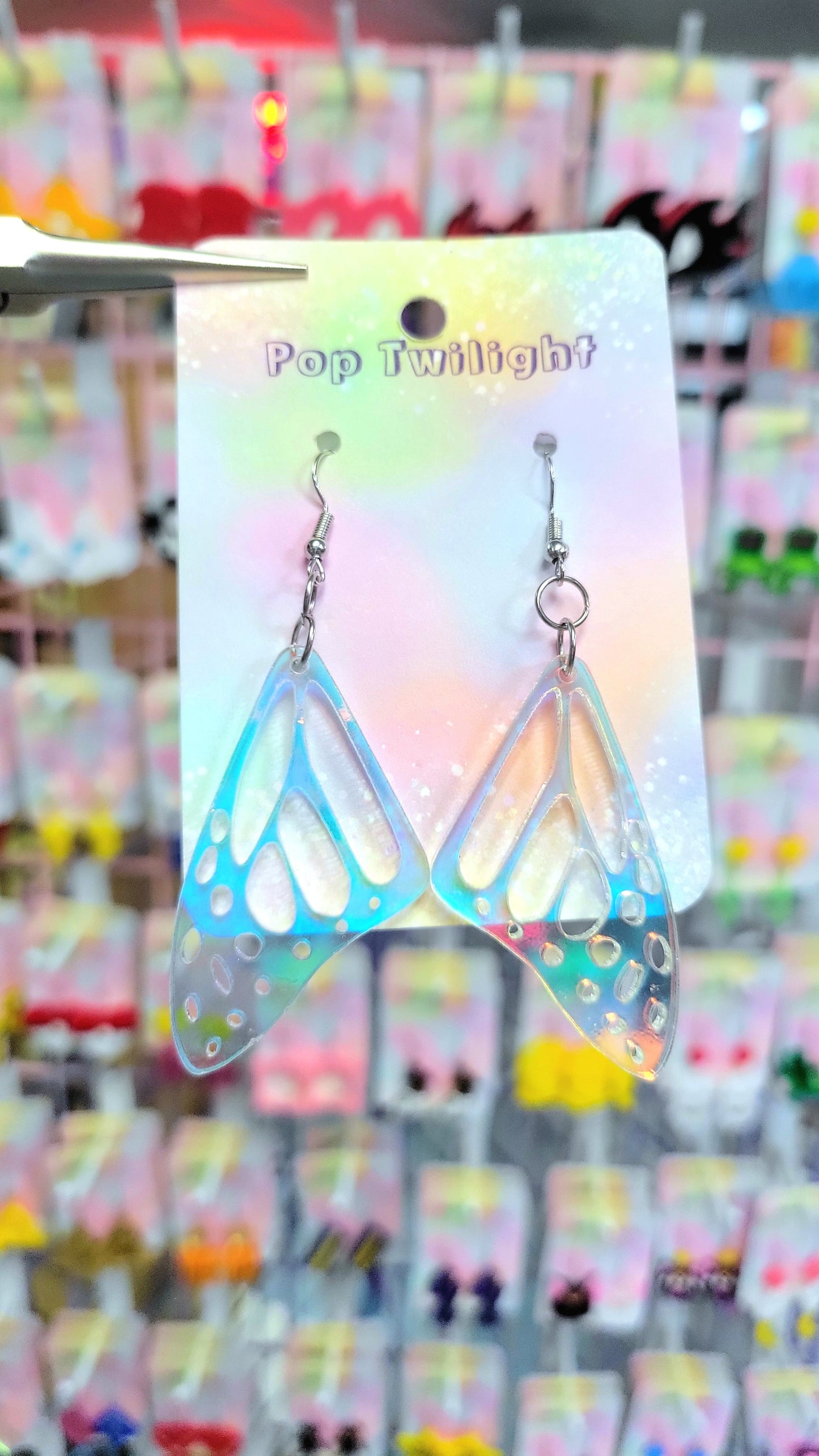 Butterfly Wings Holo Earrings