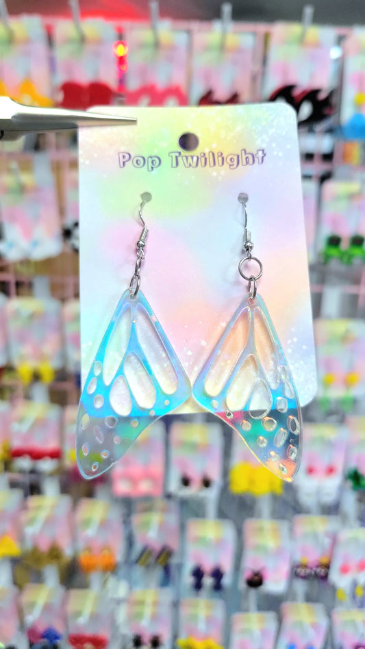Butterfly Wings Holo Earrings