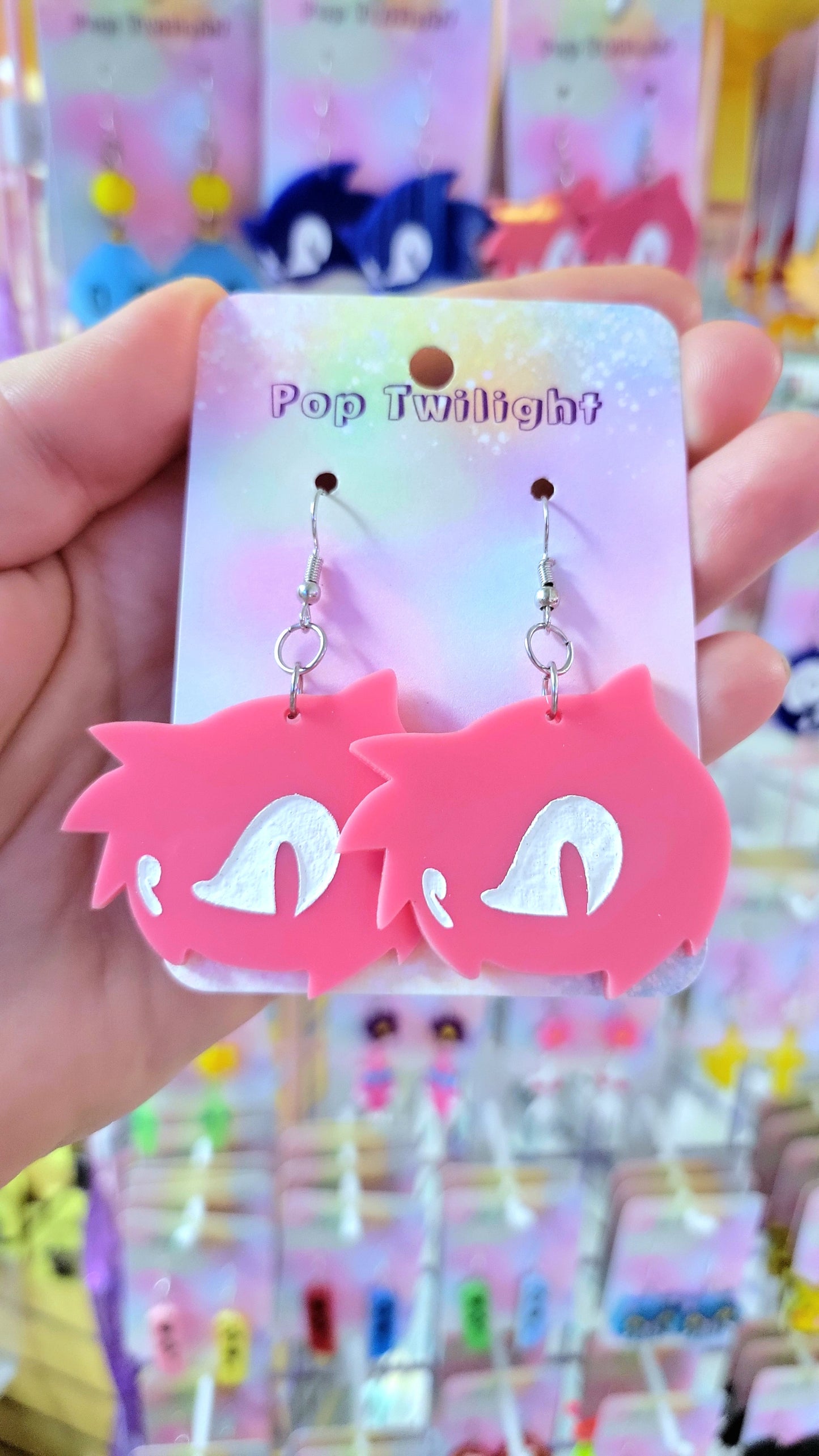 Sonic Amy Earrings