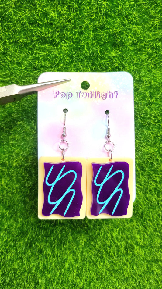 Wild Berry Toaster Pastry Earrings Food