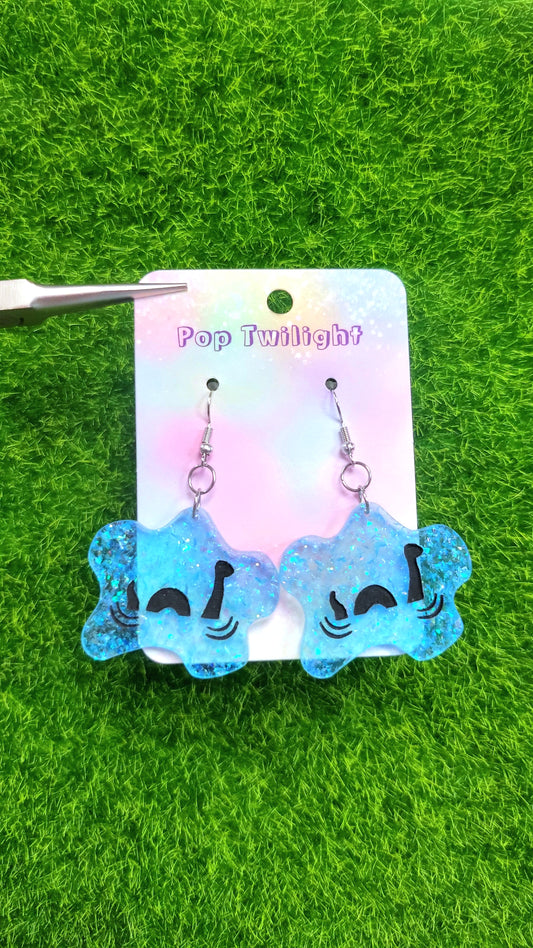 Lochness Monster Earrings Cryptid