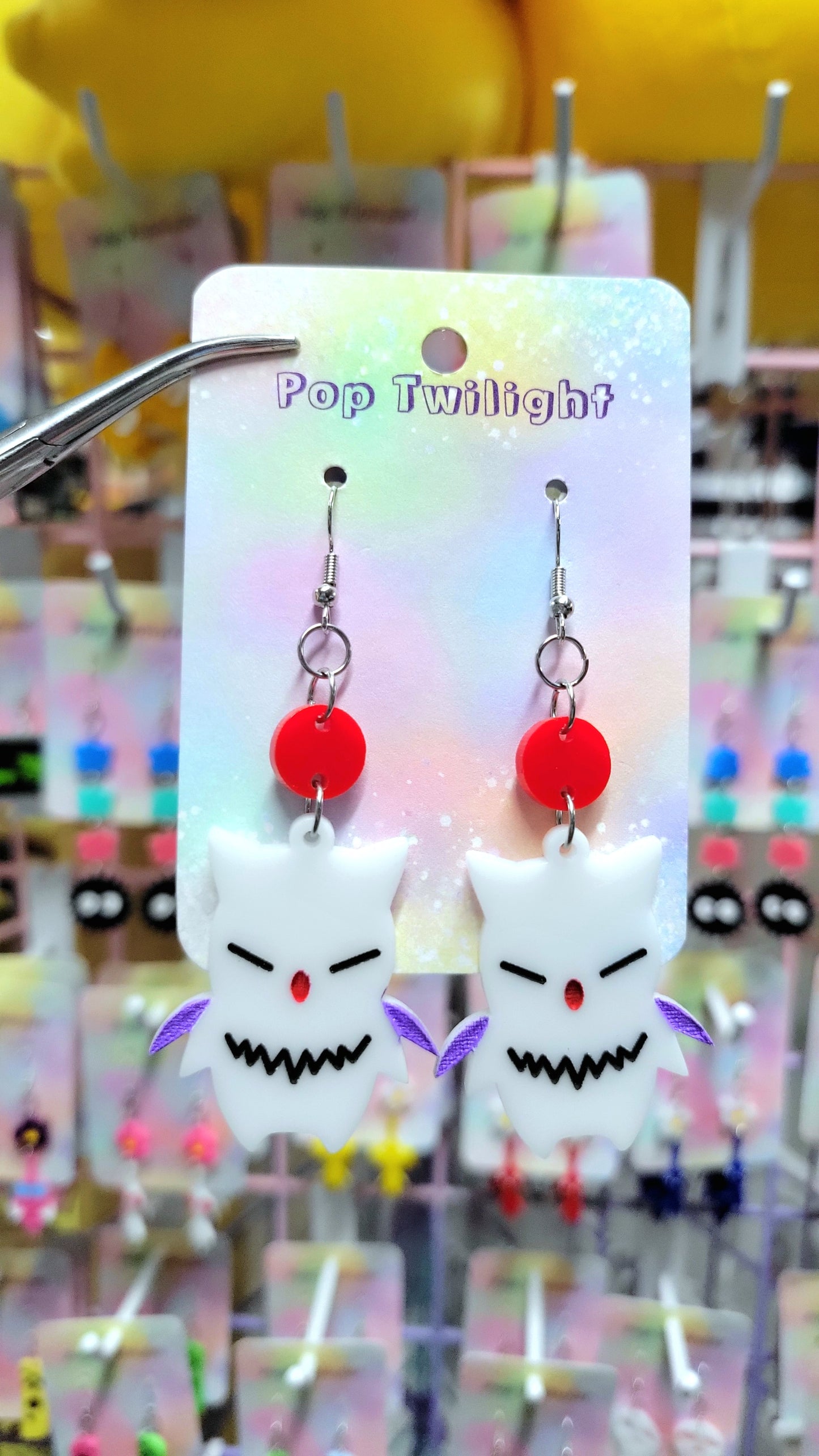 FF Moogle Earrings