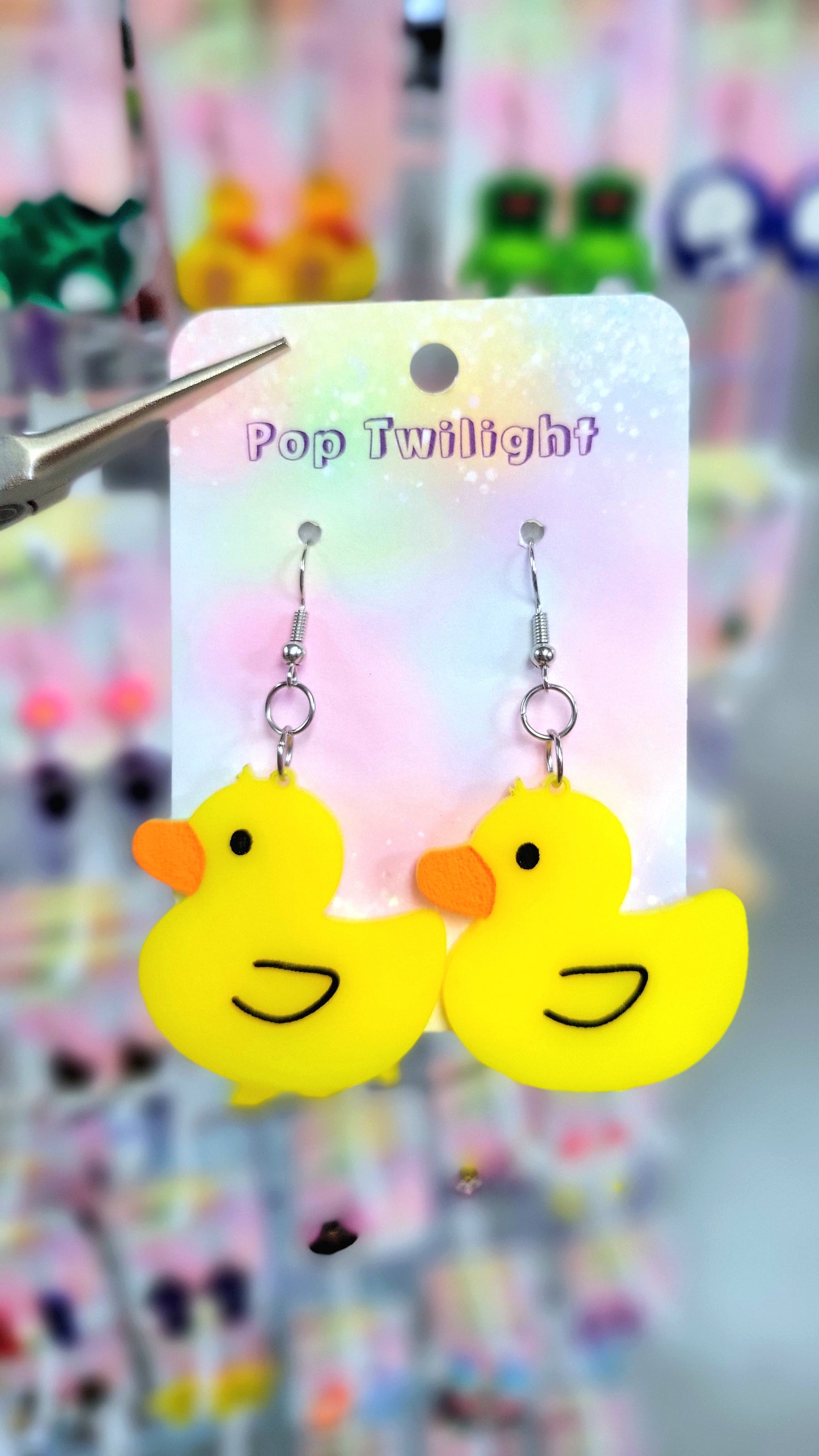 Rubber Duck Earrings