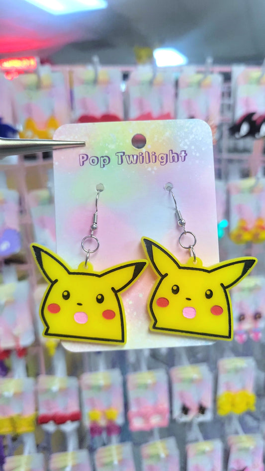 Poke Pika Meme Earrings