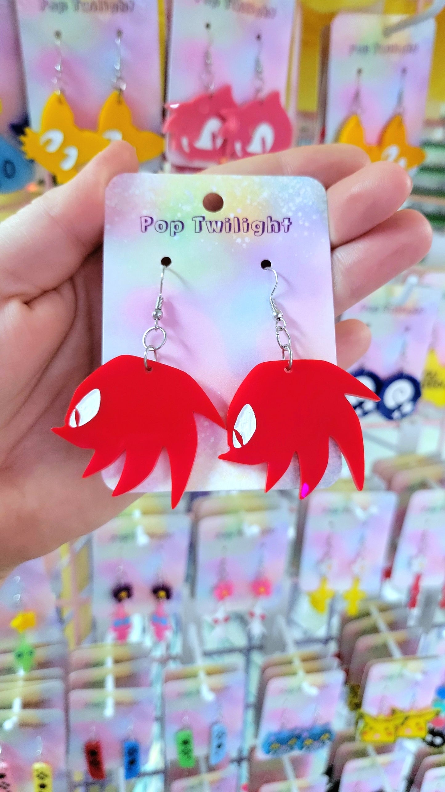 Sonic Knuckles Earrings